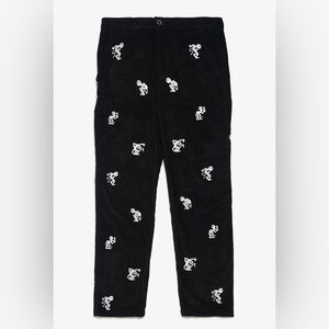 Ripndip Dancing Nerm Black‎ Corduroy Embroidered Streetwear Pants RARE Size 30